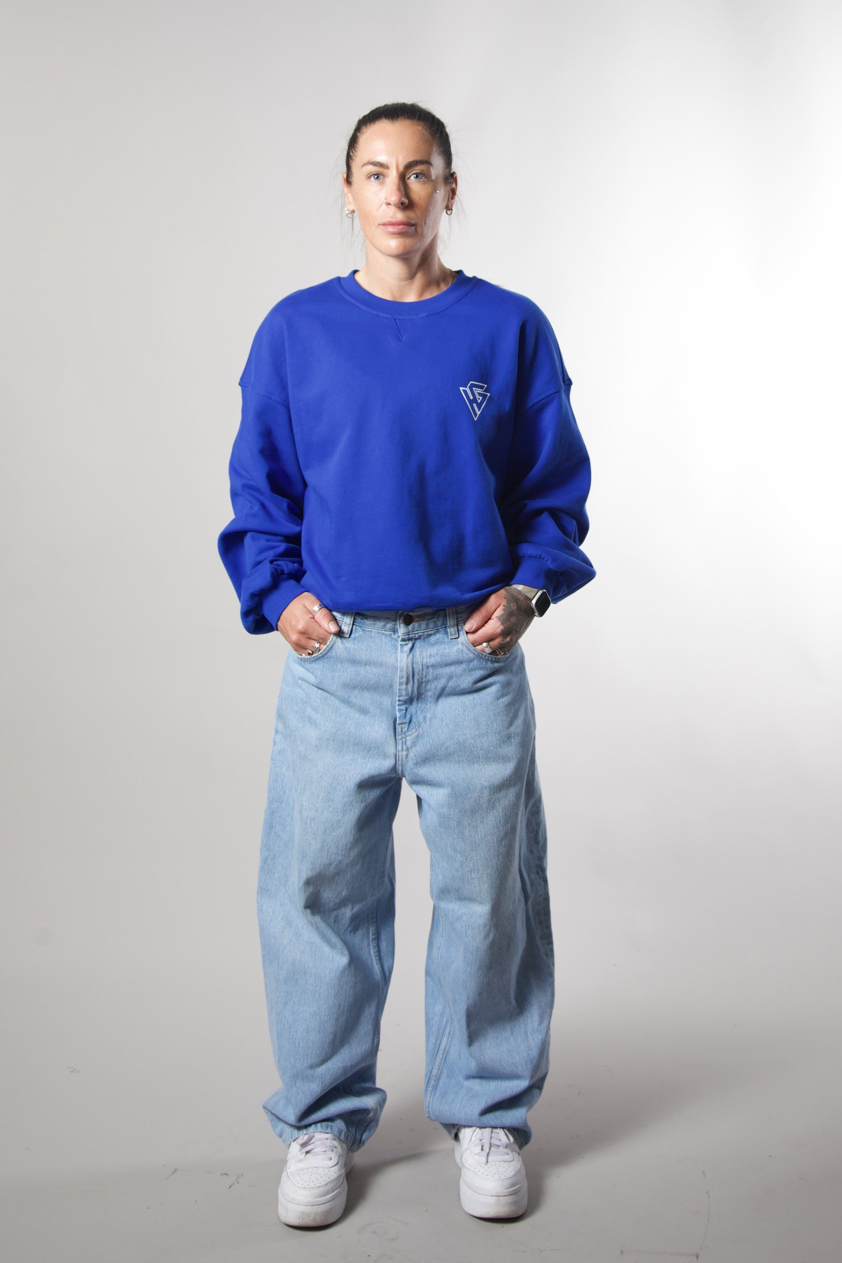 Foundation Series Sweater - Cobalt Blue