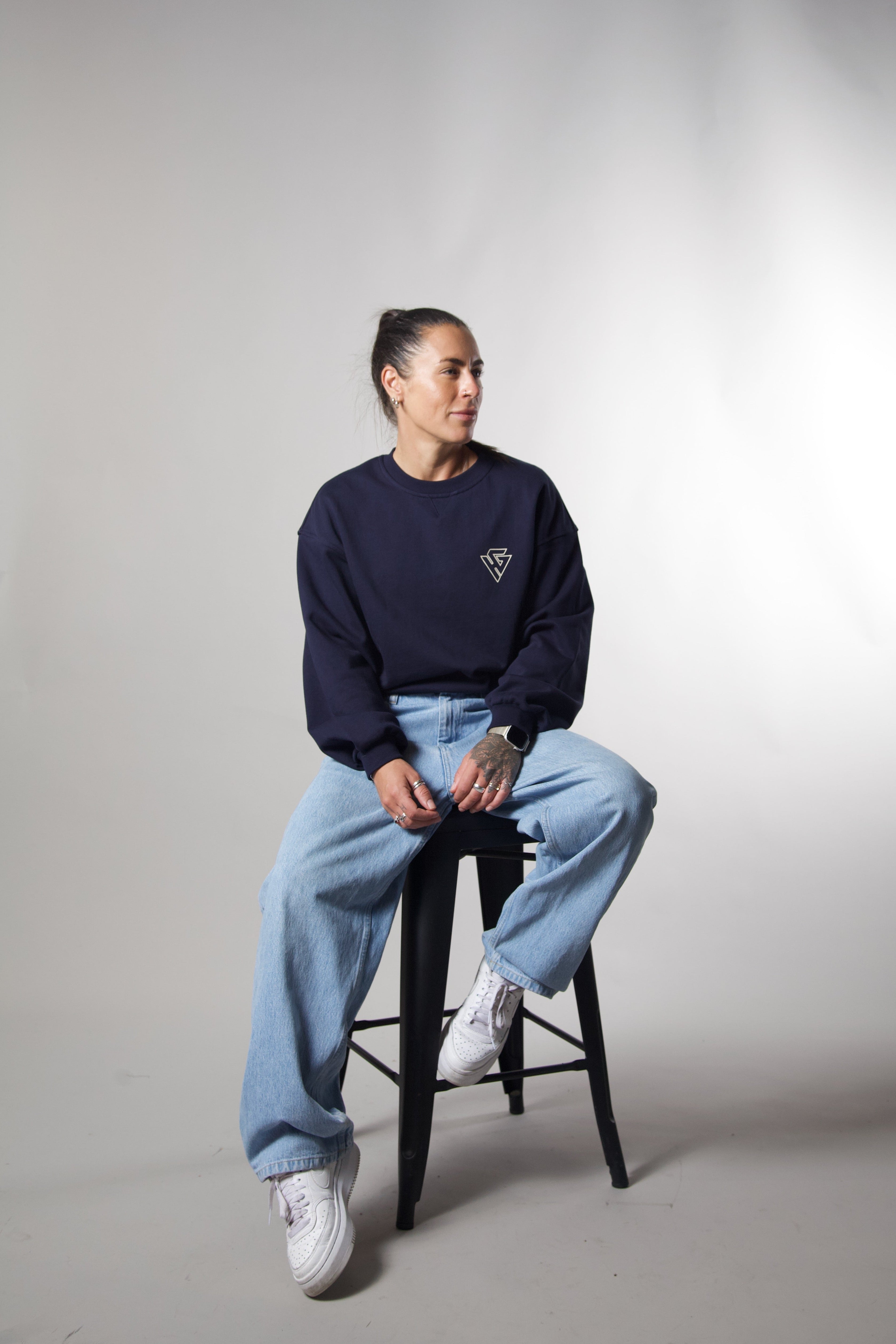 Foundation Series Sweater - Navy Blue