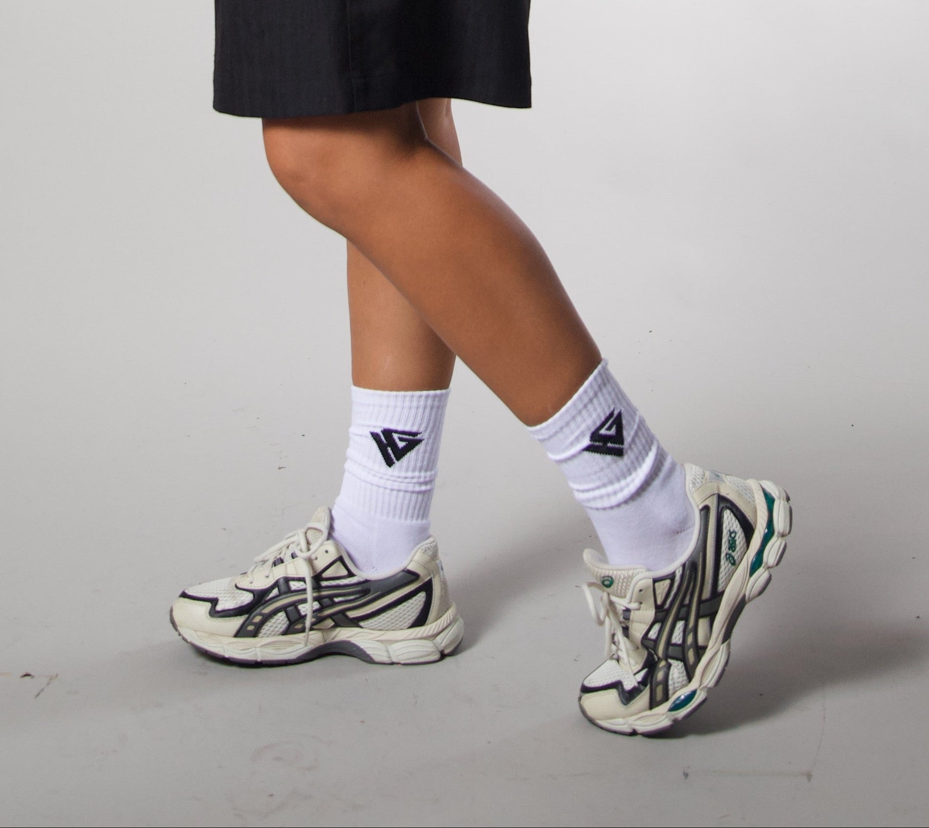 HG Staple Crew Socks - Black